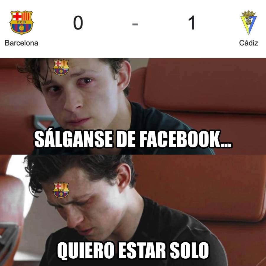 ¡Se fundió la Xavineta! Los crueles memes que hacen pedazos a Barcelona por perder contra Cádiz y dejarle el título al Real Madrid