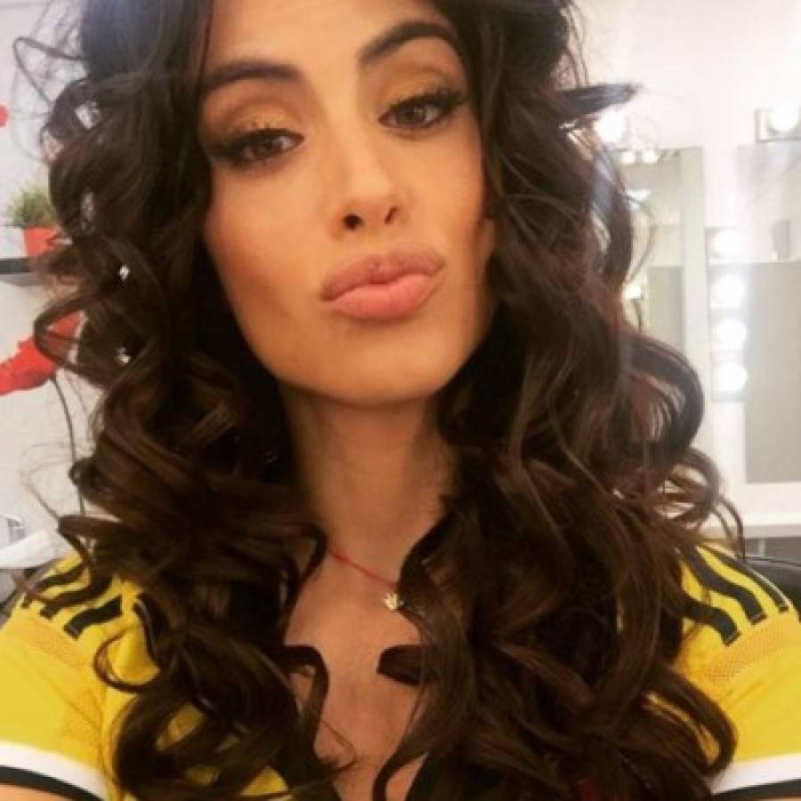 Jéssica Cediel, la presentadora colombiana aficionada a su selección y al Real Madrid