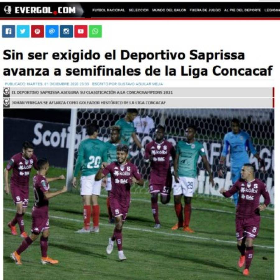 'Monstruo solo uno', lo que dicen los medios y periodistas después del Saprissa-Marathón