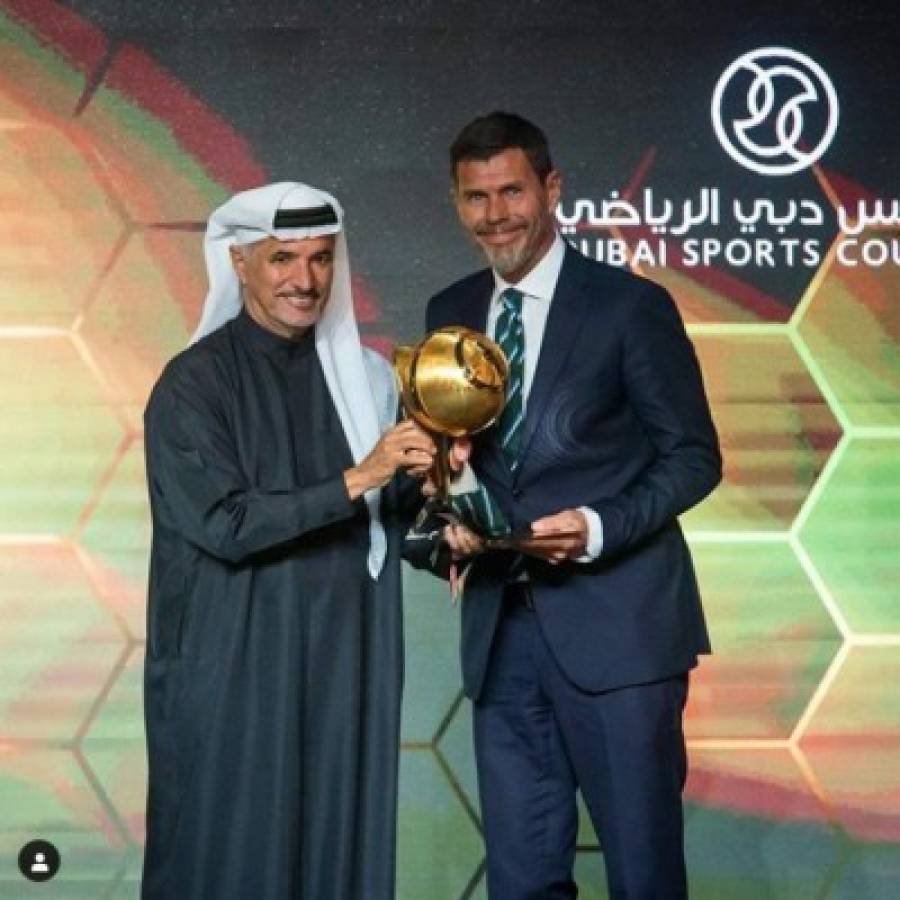 Cristiano Ronaldo el protagonista de las mejores fotos de los Golden Golden Soccer Awards