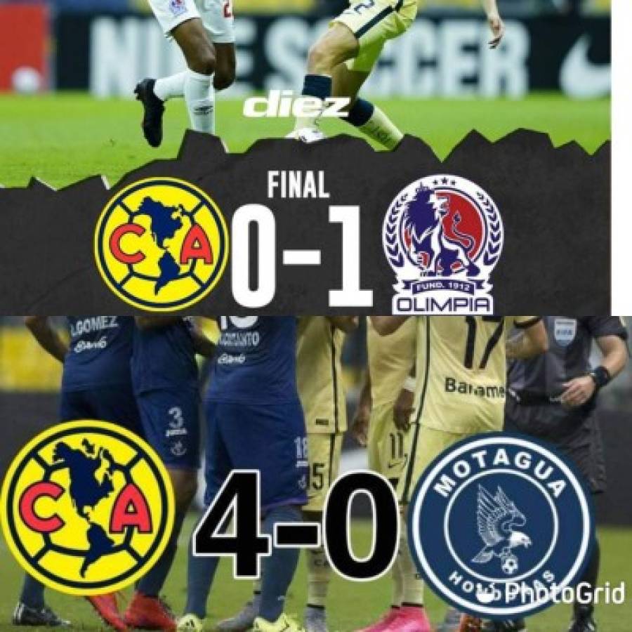 Los crueles memes que dejó la victoria del Olimpia ante el América en el estadio Azteca