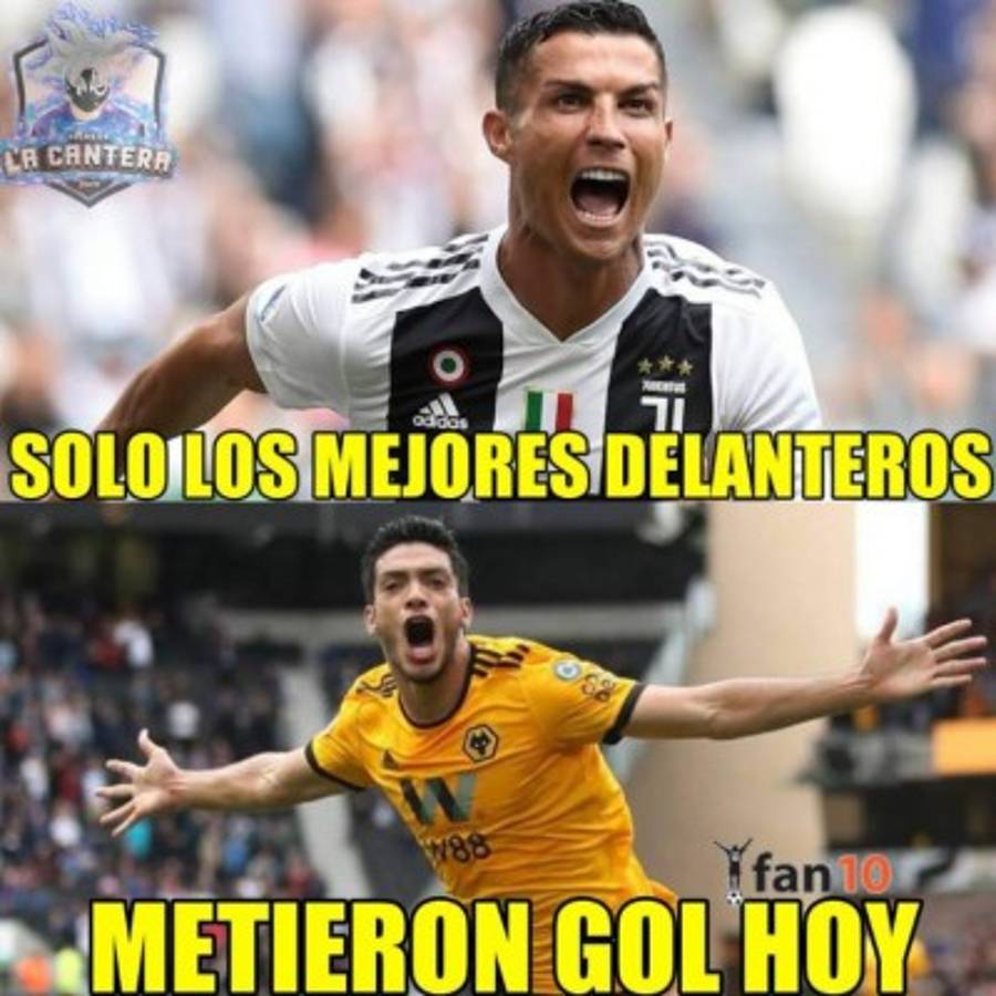 Cristiano Ronaldo y los divertidos memes tras marcar doblete con la Juventus