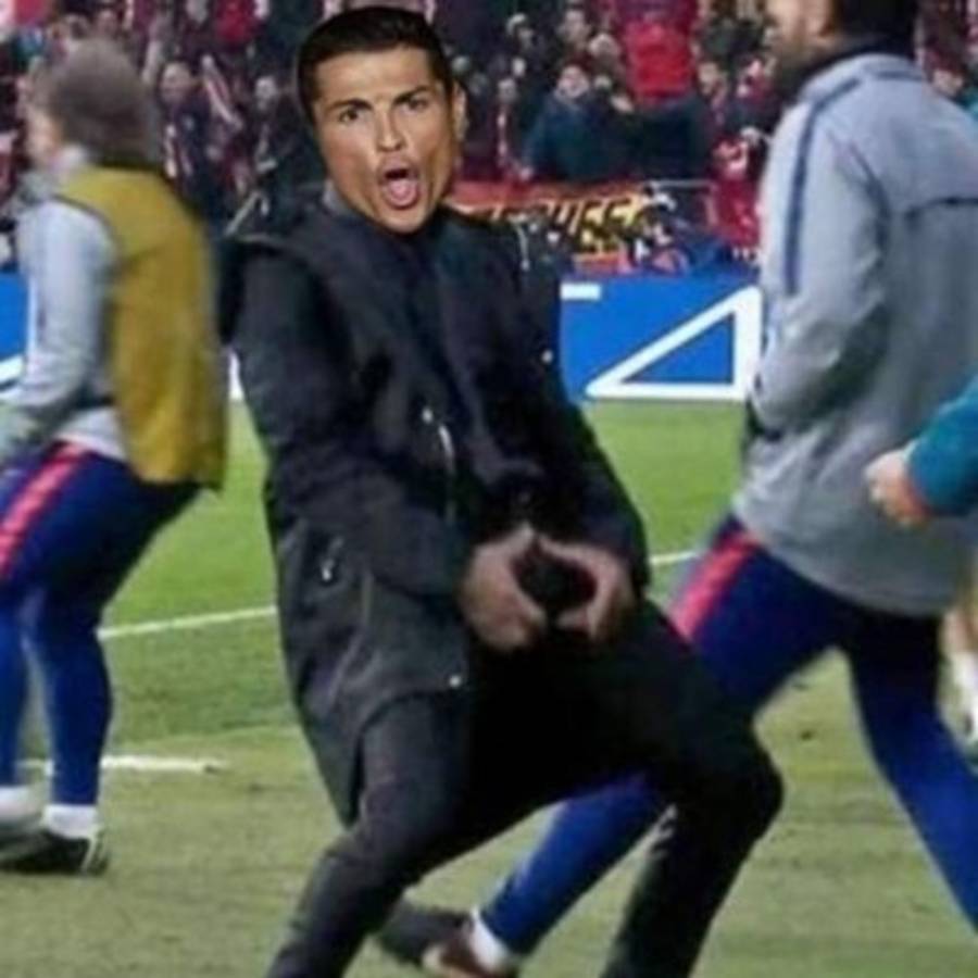 Continúan las burlas luego de hattrick de Cristiano al Atlético en Champions League