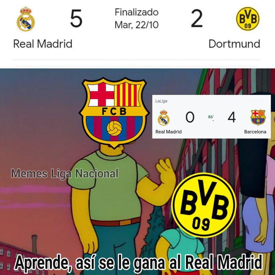 Los otros crueles memes que dejó la paliza del Barcelona al Real Madrid en el clásico; no perdonan a Ancelotti