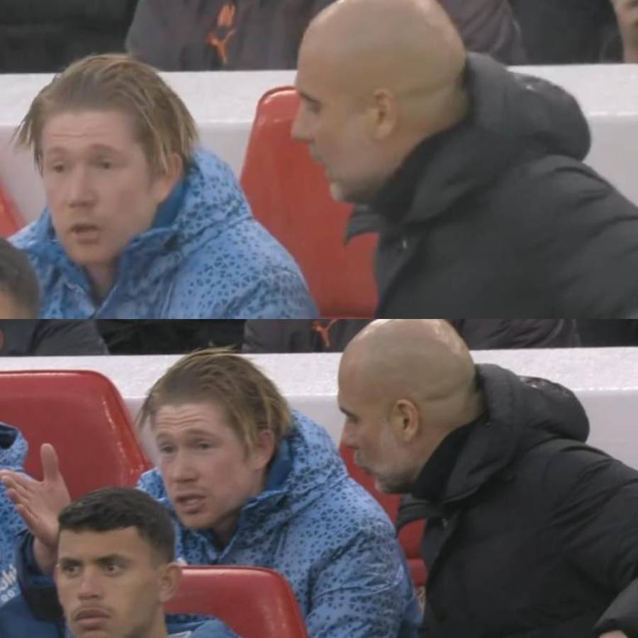 De Bruyne y su bronca en la banca con Pep Guardiola, la polémica en el Liverpool-Manchester City y Haaland no apareció