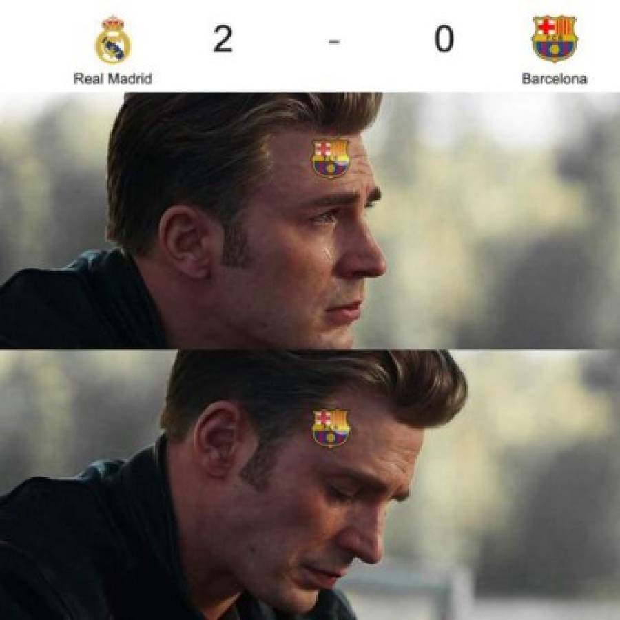 Los memes hacen pedazos a Messi y Barcelona por perder el Clásico contra el Real Madrid