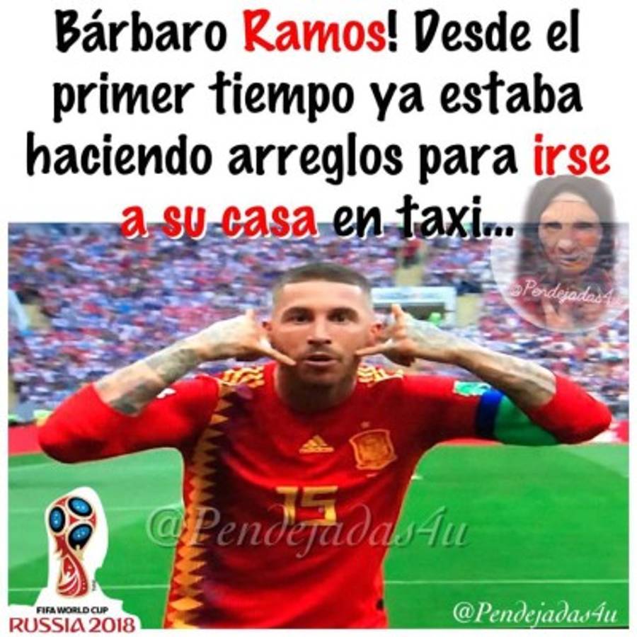 ¡No perdonan! Piqué protagoniza los memes tras la eliminación de España