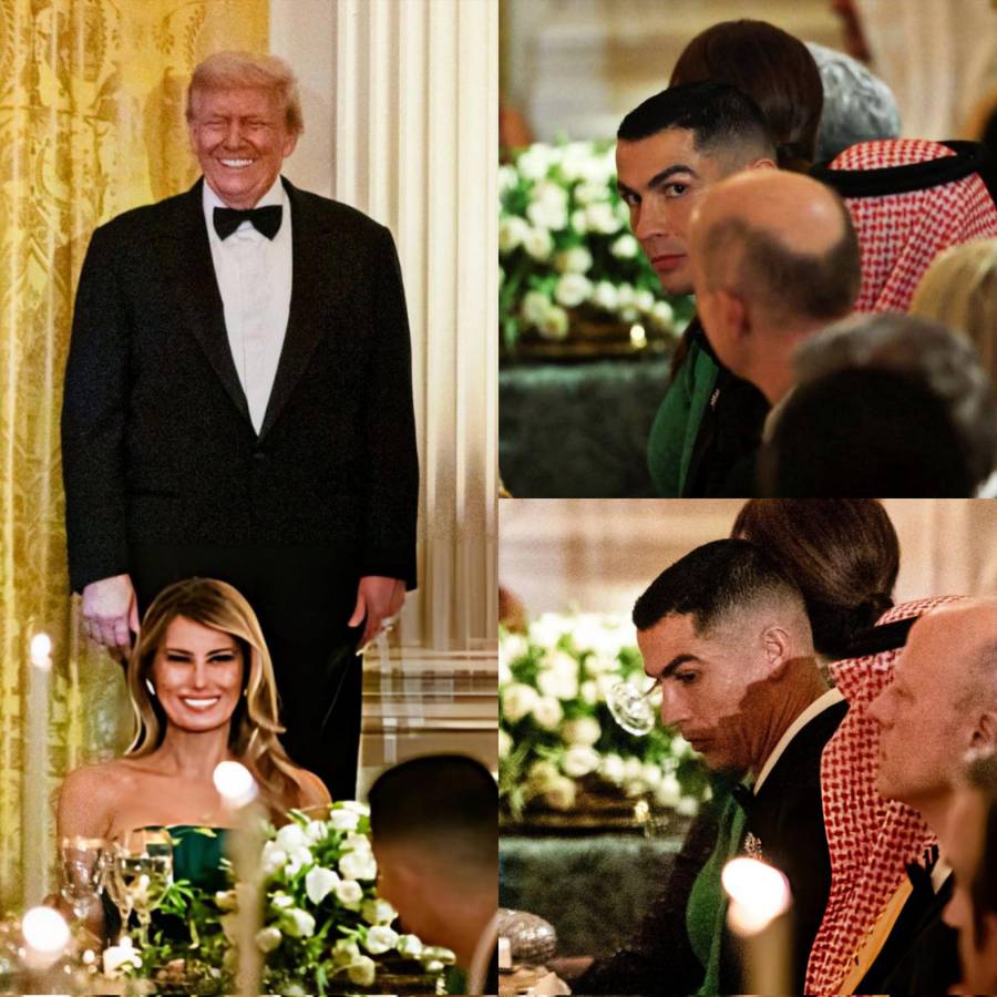 Donald Trump le dice en la cara a Cristiano Ronaldo quién es el mejor de la historia y el motivo de la cena en la Casa Blanca