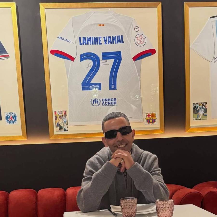Padre de Lamine Yamal se casa, la increíble edad que tiene la misteriosa chica y la reacción del jugador del Barcelona