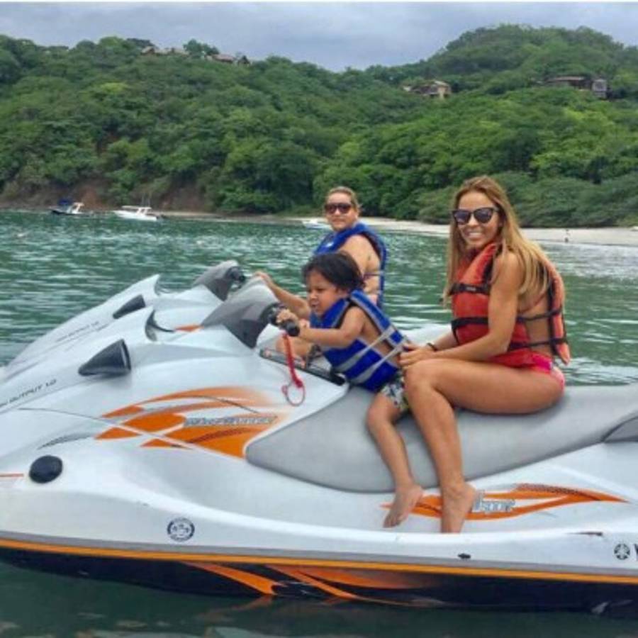 Sorpresa: Andrea Salas, la bella esposa de Keylor Navas, estaría embarazada