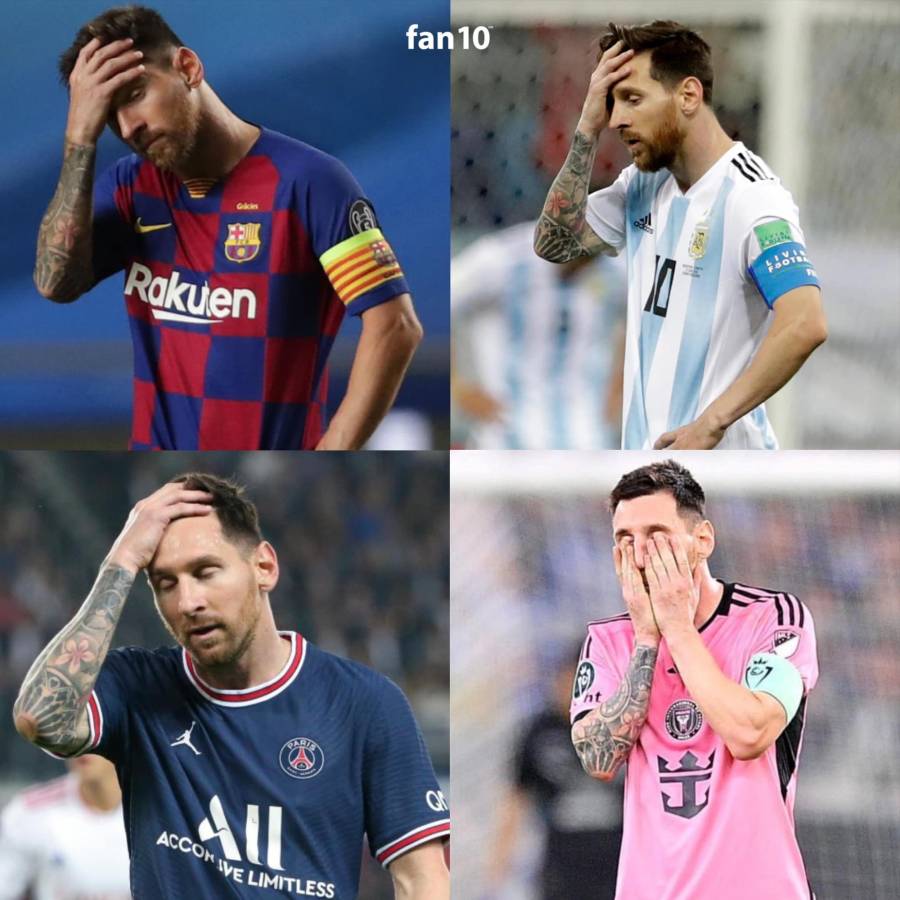 “No penalti, no party”: ácidos memes contra Messi luego de ser eliminados por Monterrey en Concacaf