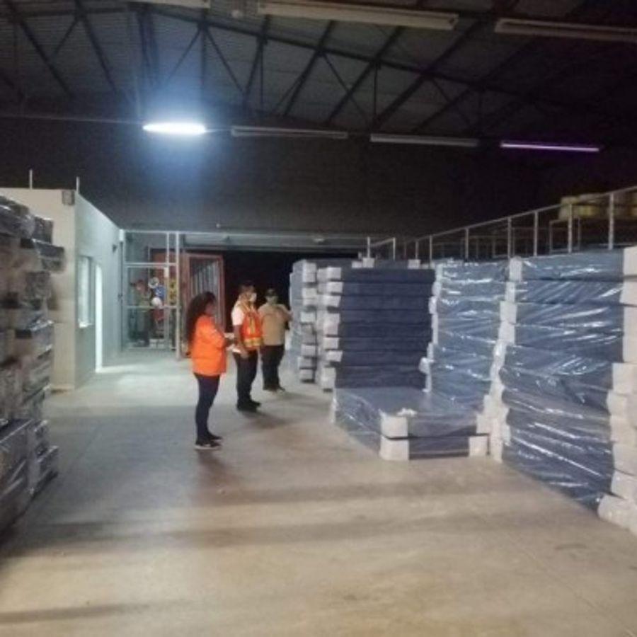 Coronavirus: Tegucigalpa se alista para lo peor y comienza a equipar el Polideportivo de la UNAH