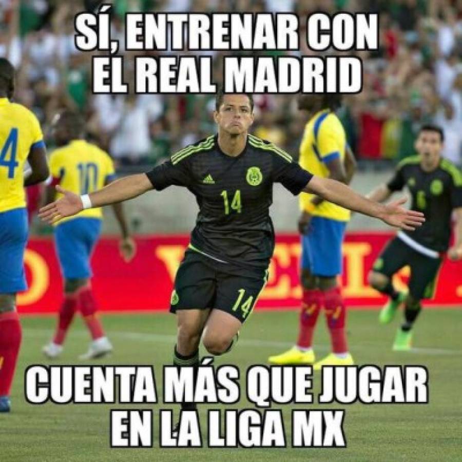 Los memes de la afición tras el gol de Chicharito con México