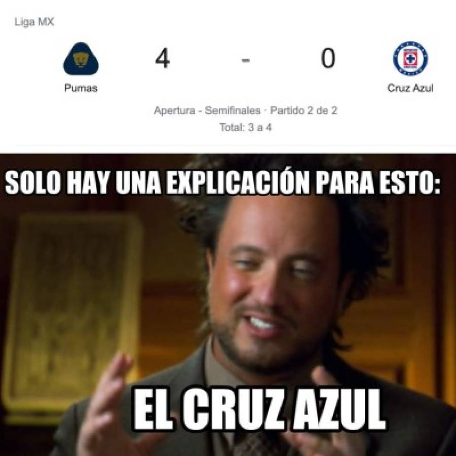 Liga MX: Cruz Azul es humillado con terribles memes tras volverla a cruzazulear contra Pumas