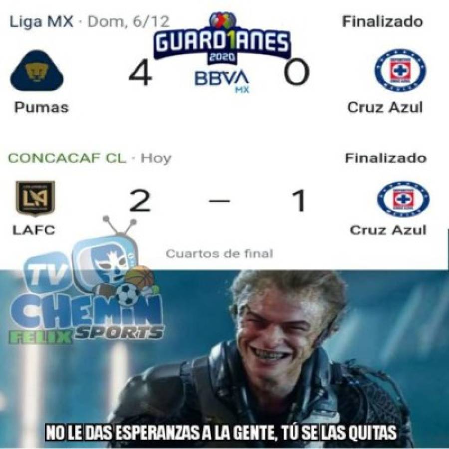 Los memes destrozan otra vez al Cruz Azul tras ser eliminados de la Concachampions