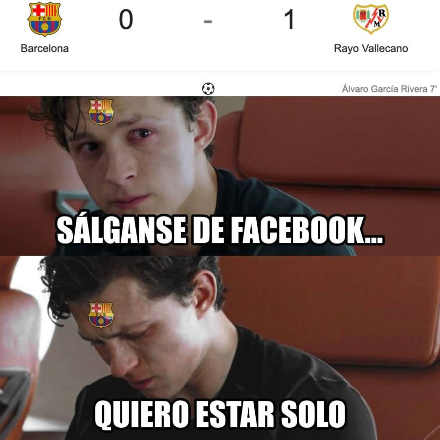 Xavineta arruinada y nadaplete a la vista: Los crueles memes que destruyen al Barcelona por perder contra Rayo Vallecano