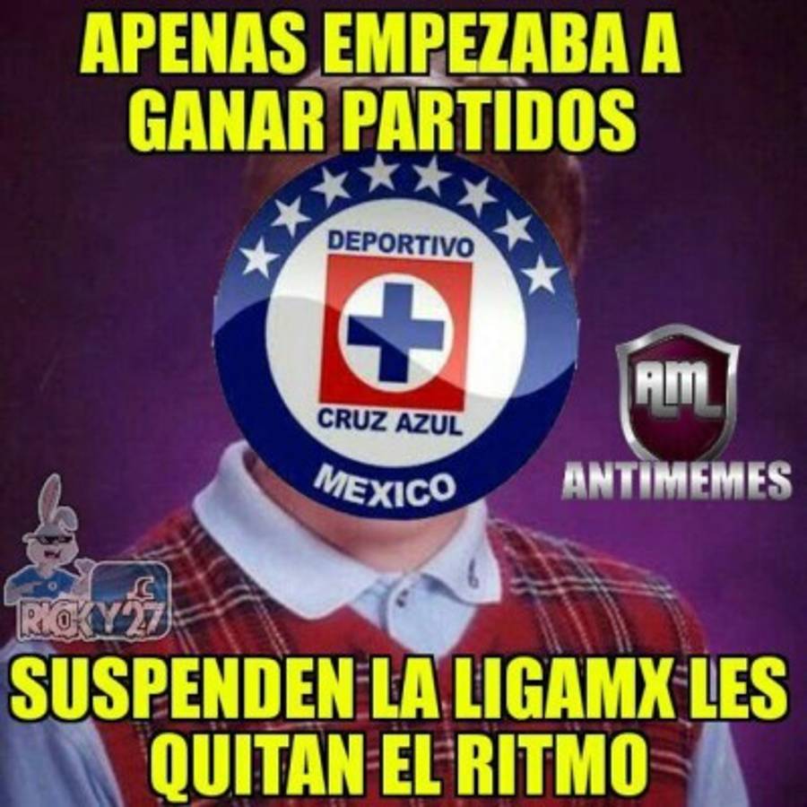 ¡No los perdonaron! Suspensión de Liga MX deja divertidos memes