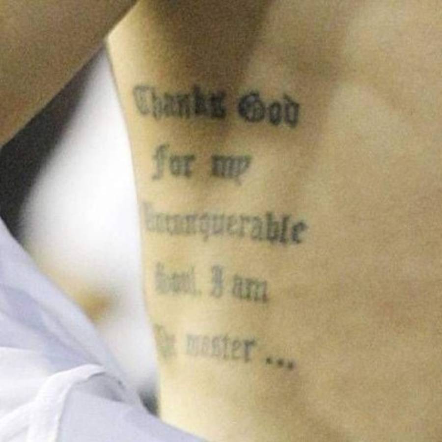 Los espectaculares tatuajes del capitán del Real Madrid, Sergio Ramos