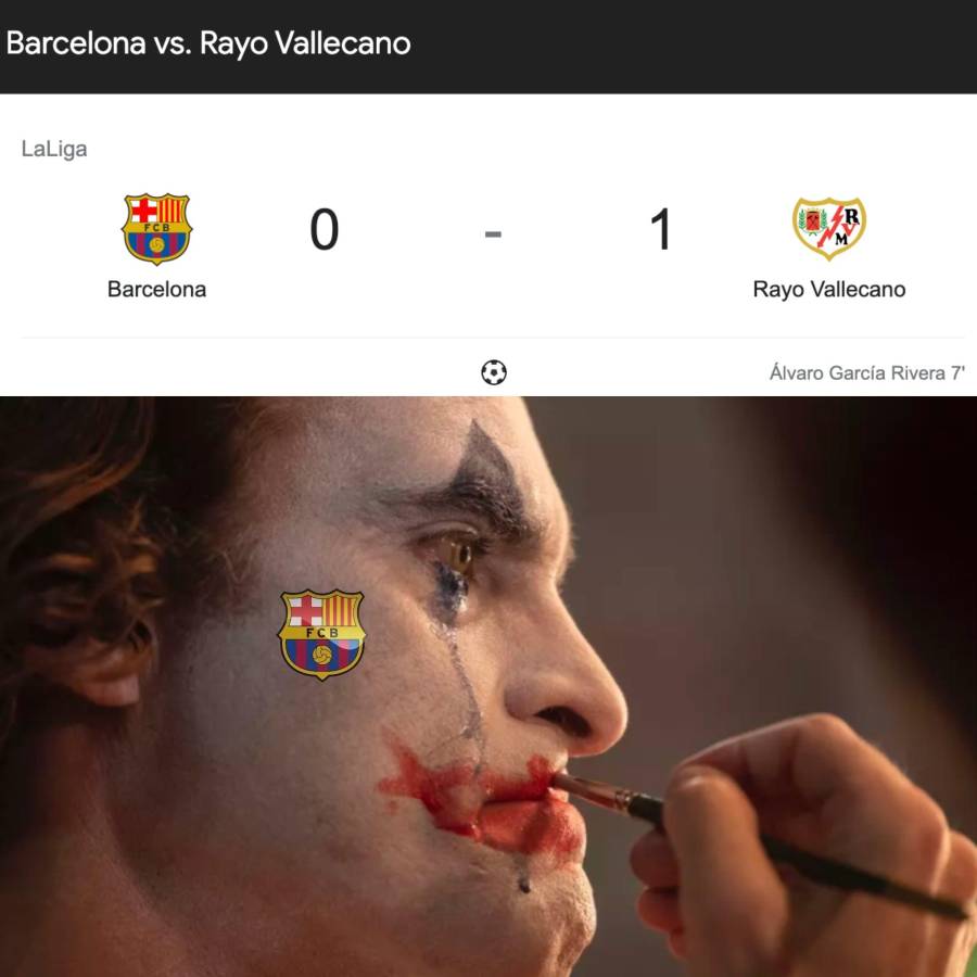 Xavineta arruinada y nadaplete a la vista: Los crueles memes que destruyen al Barcelona por perder contra Rayo Vallecano