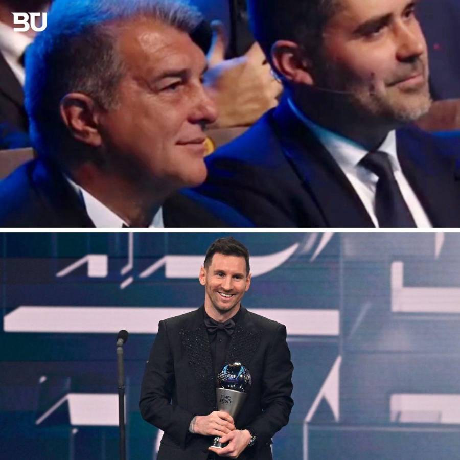 Las mejores fotos del The Best: Messi no paraba de sonreír al ver a sus compañeros y el futbolista que lloró; ¿y Laporta?