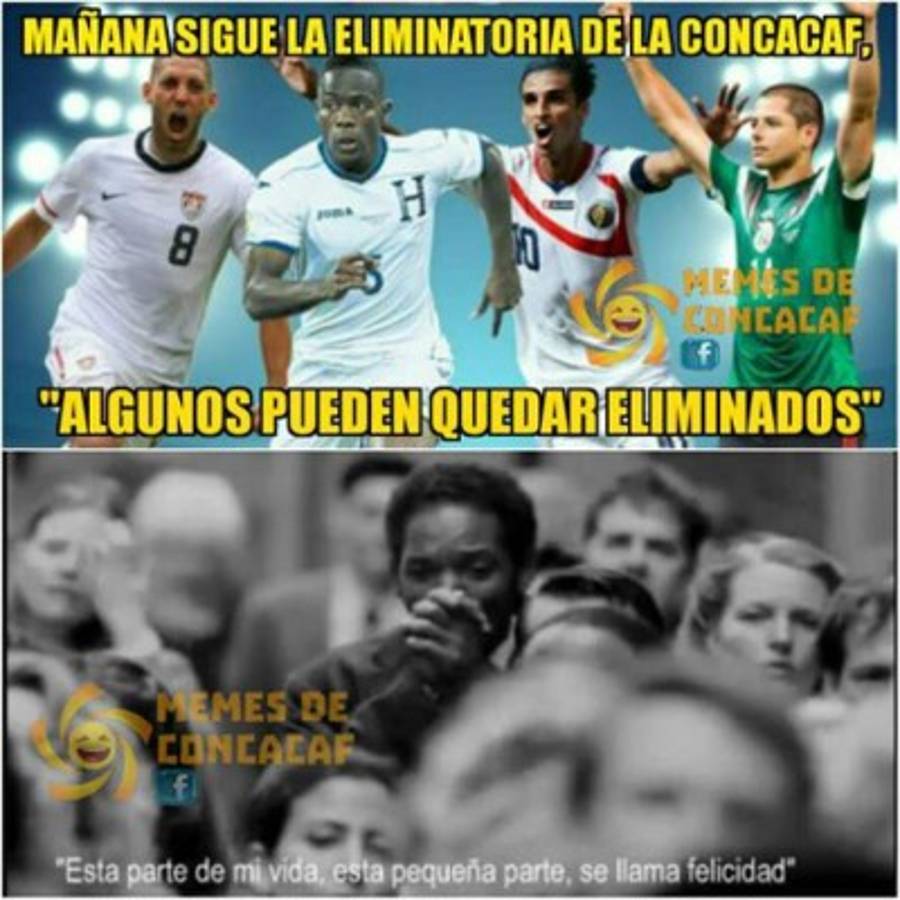 ¡Los memes! Así gozan en Concacaf antes de la jornada eliminatoria