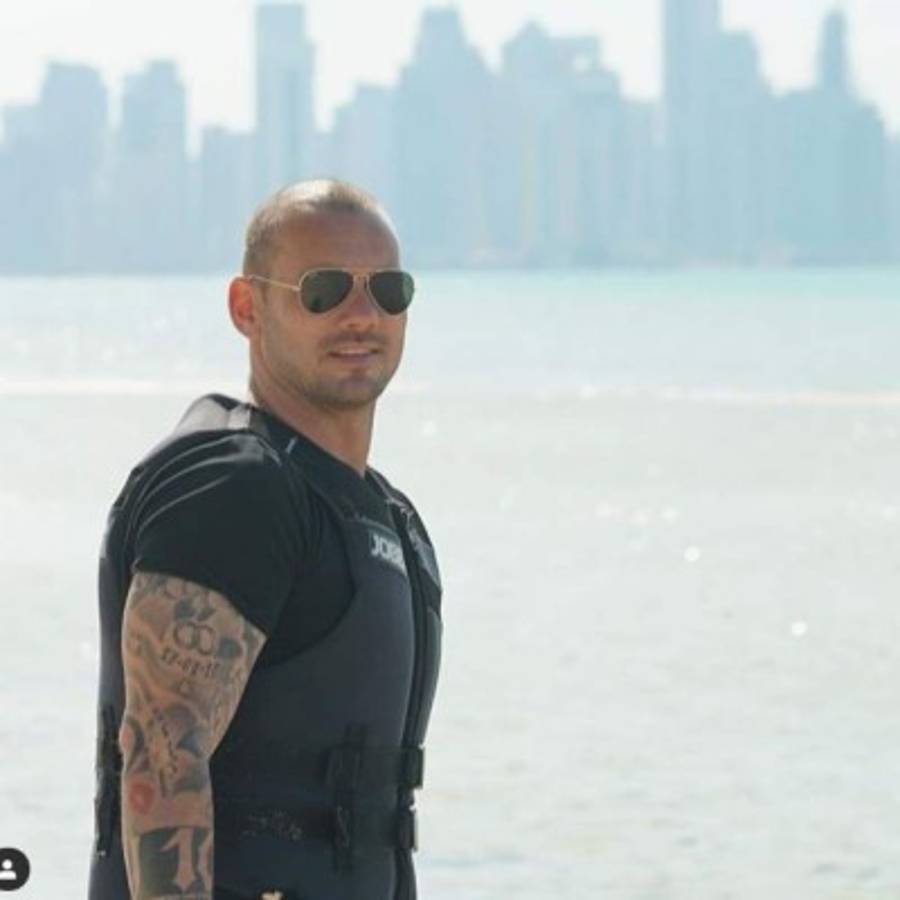 El increíble cambio físico de Wesley Sneijder a un año de su posible regreso al fútbol