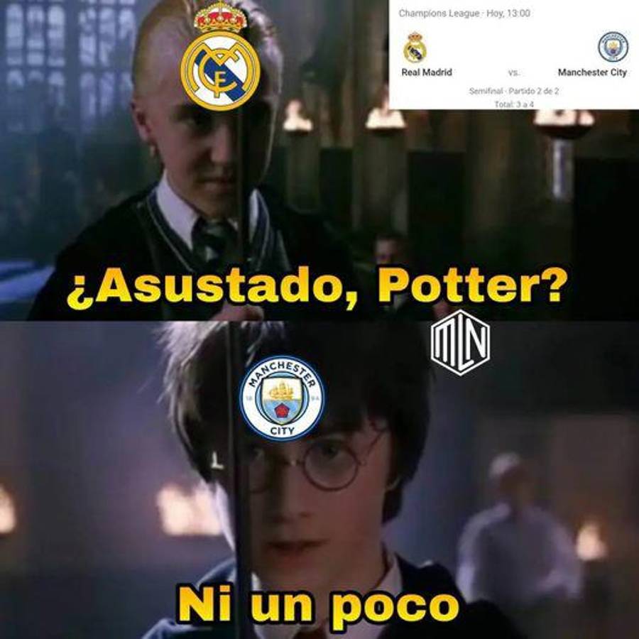 Los crueles memes de la remontada del Real Madrid ante el Manchester City en la Champions League