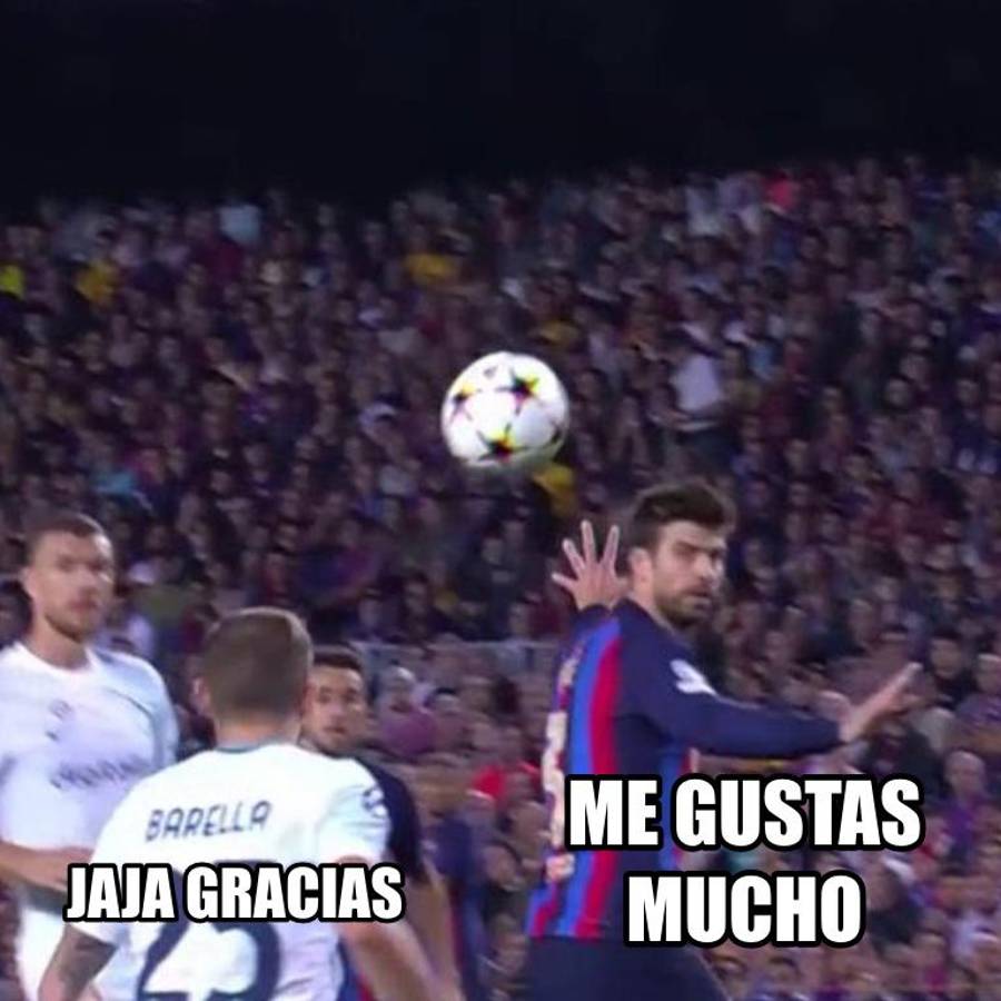 ¡Destruyen a Piqué! Los duros memes contra Barcelona luego de empatar con Inter y estar al borde de Europa League