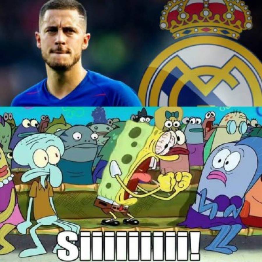 Hazard: Los memes se acuerdan del Barça tras el nuevo fichaje del Real Madrid