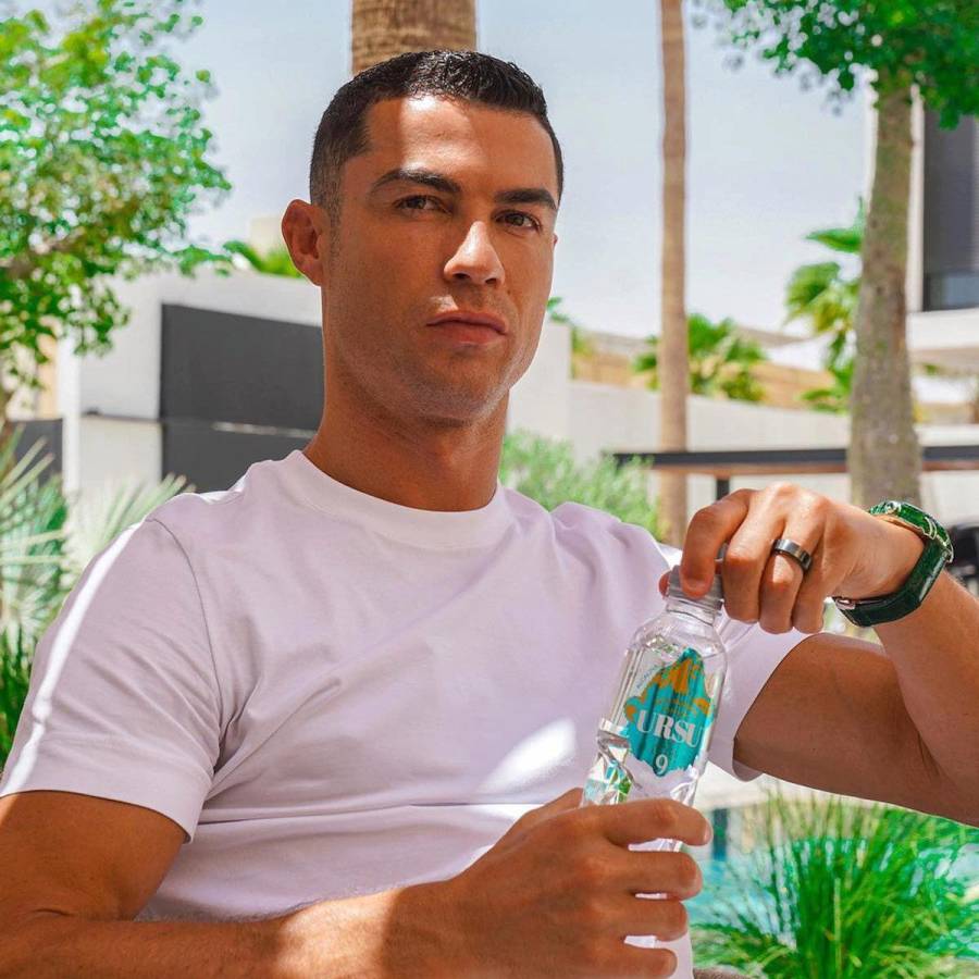 La dura advertencia de los expertos sobre la empresa de agua mineral que vende Cristiano Ronaldo en Portugal