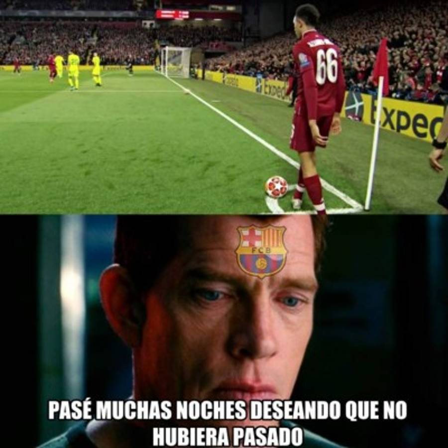 Barcelona, víctima de los memes tras cumplirse un año de la remontada del Liverpool en Anfield