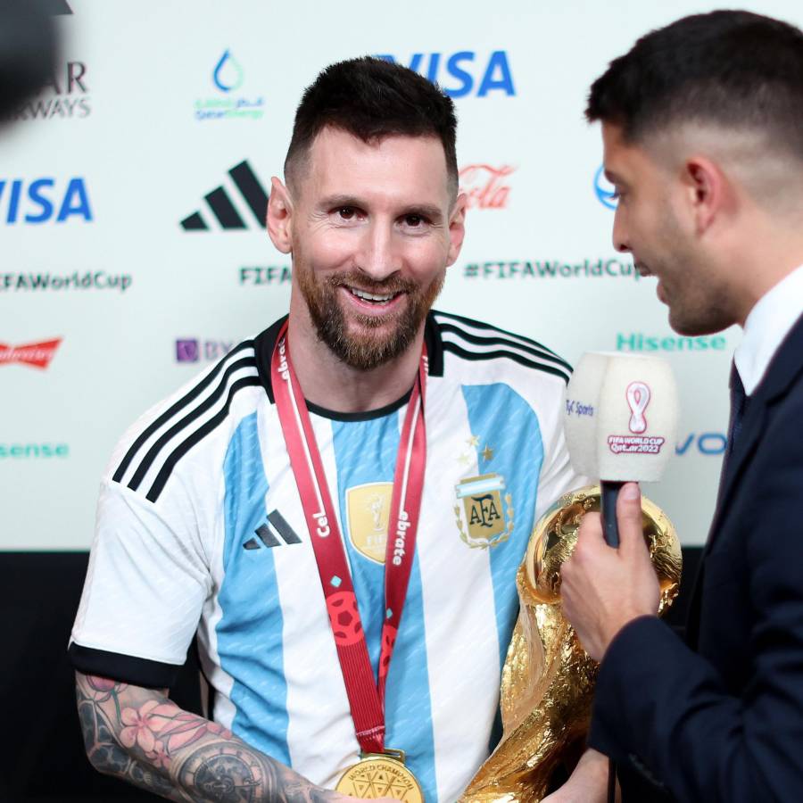 Messi es exaltado: festejo por los aires, Antonella rompe en llanto, hizo recordar a Maradona y el detalle de la camiseta Argentina