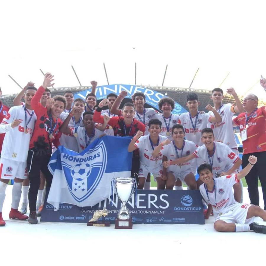 Quién es Héctor Ávila, la promesa del Olimpia que se consagró campeón y goleador en la Donosti Cup sub 15 en España