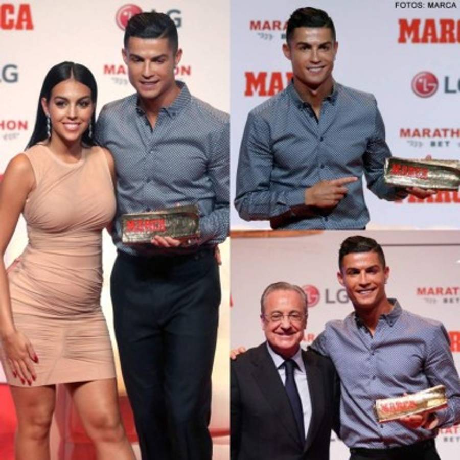 Fotos: Cristiano Ronaldo y el beso de Florentino Pérez; Georgina se roba los suspiros