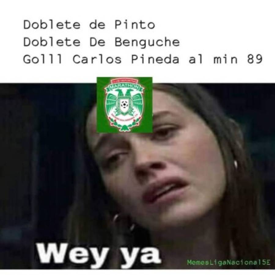 Memes: Humillan a Marathón tras la goleada de escándalo del Olimpia en el Nacional