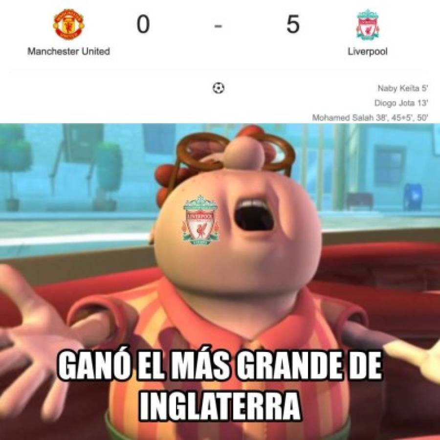 Para reír: Liverpool humilló al Manchester United y los memes revientan a Cristiano Ronaldo