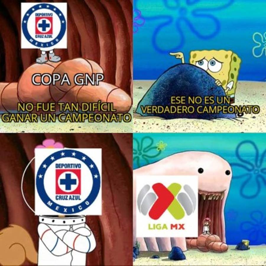 Los memes destrozan al campeón Cruz Azul por el título de la Copa por México