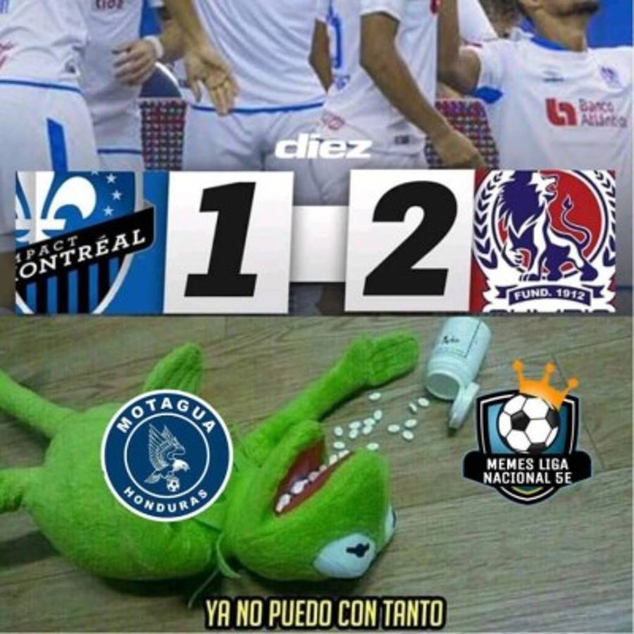 ¿Por qué contra Motagua? Olimpia gana a Impact Montreal y despedazan con memes a las águilas