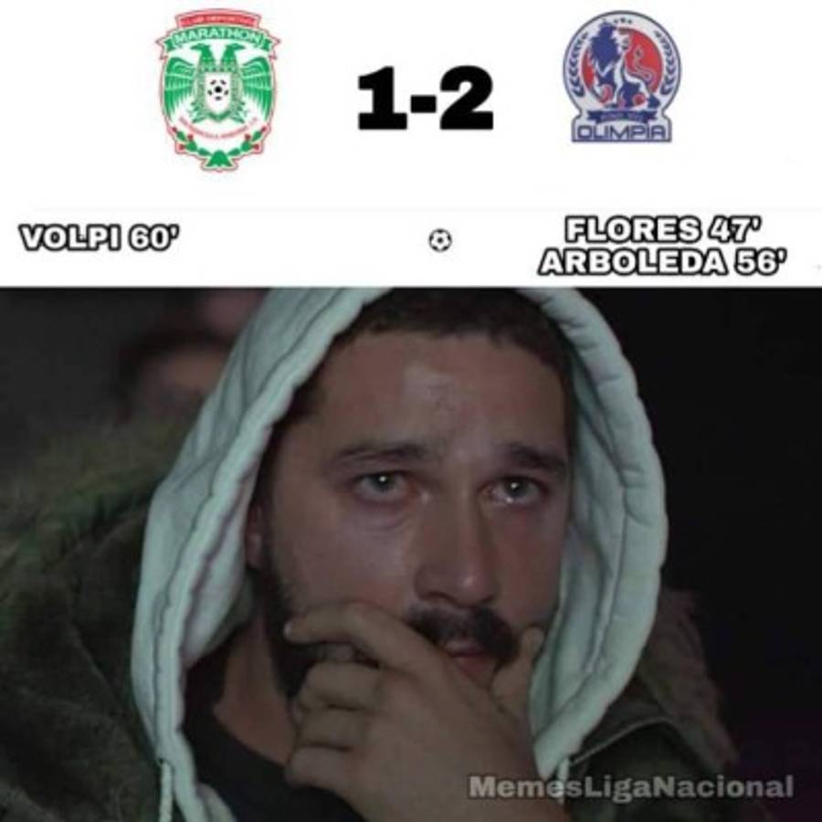 Motagua y Marathón son destruidos con memes tras perder sus partidos