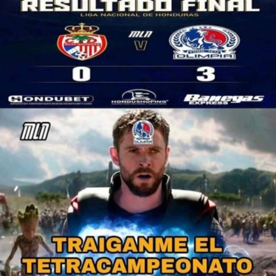 Los crueles memes que dejó la jornada uno de la Liga Nacional con Olimpia de protagonista