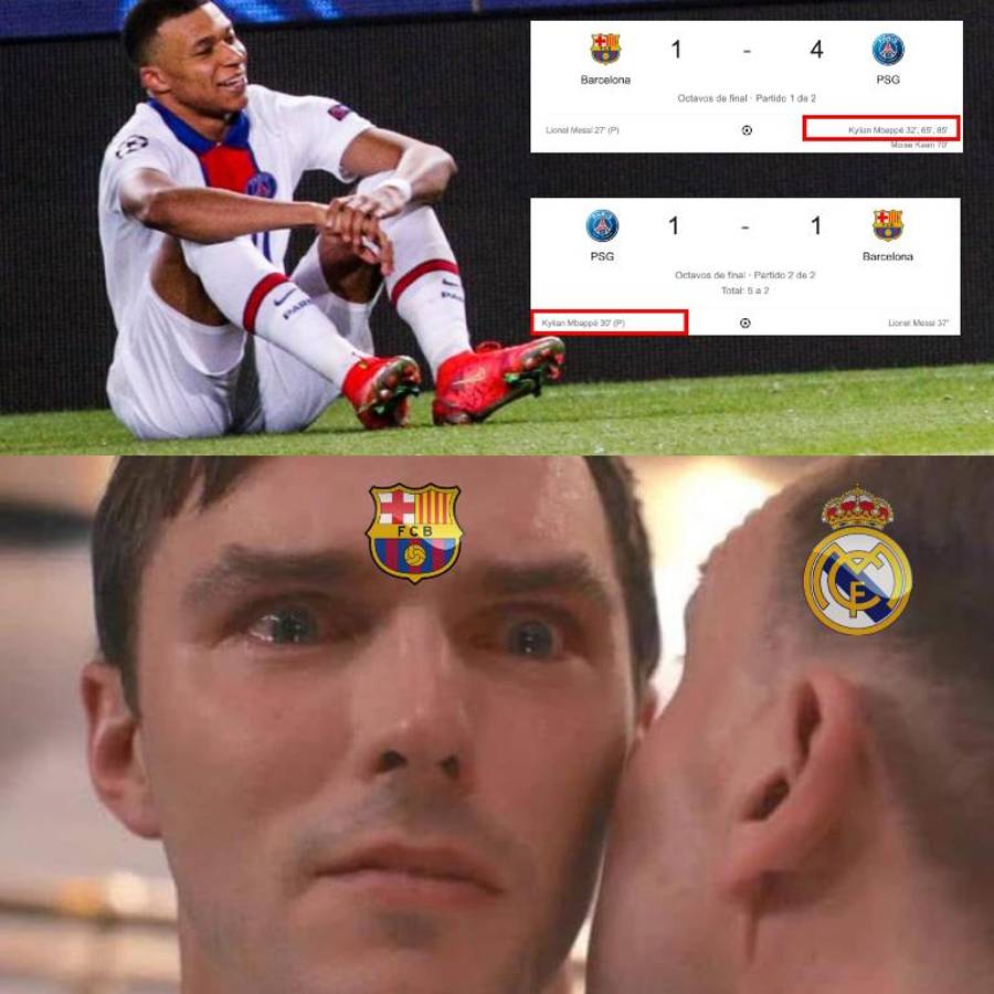 Pep Guardiola y Mbappé protagonistas: los ácidos memes contra Real Madrid y Barcelona tras el sorteo de Champions