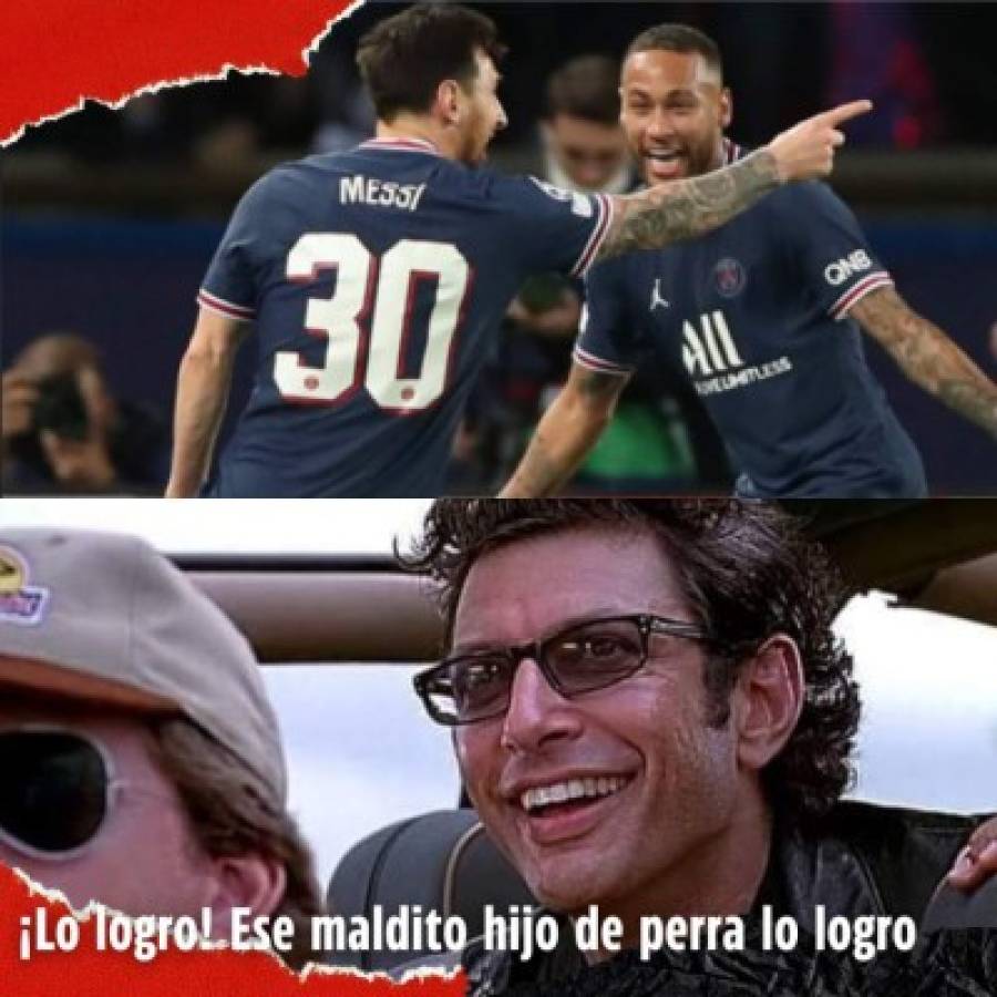 Real Madrid cae ante el Sheriff, Messi se acostó en la barrera y los memes los destrozan