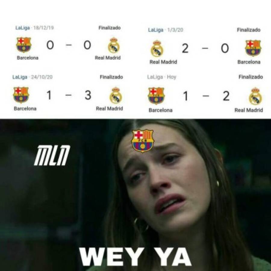 Los otros memes que no has visto del triunfo del Real Madrid en el clásico ante Barcelona