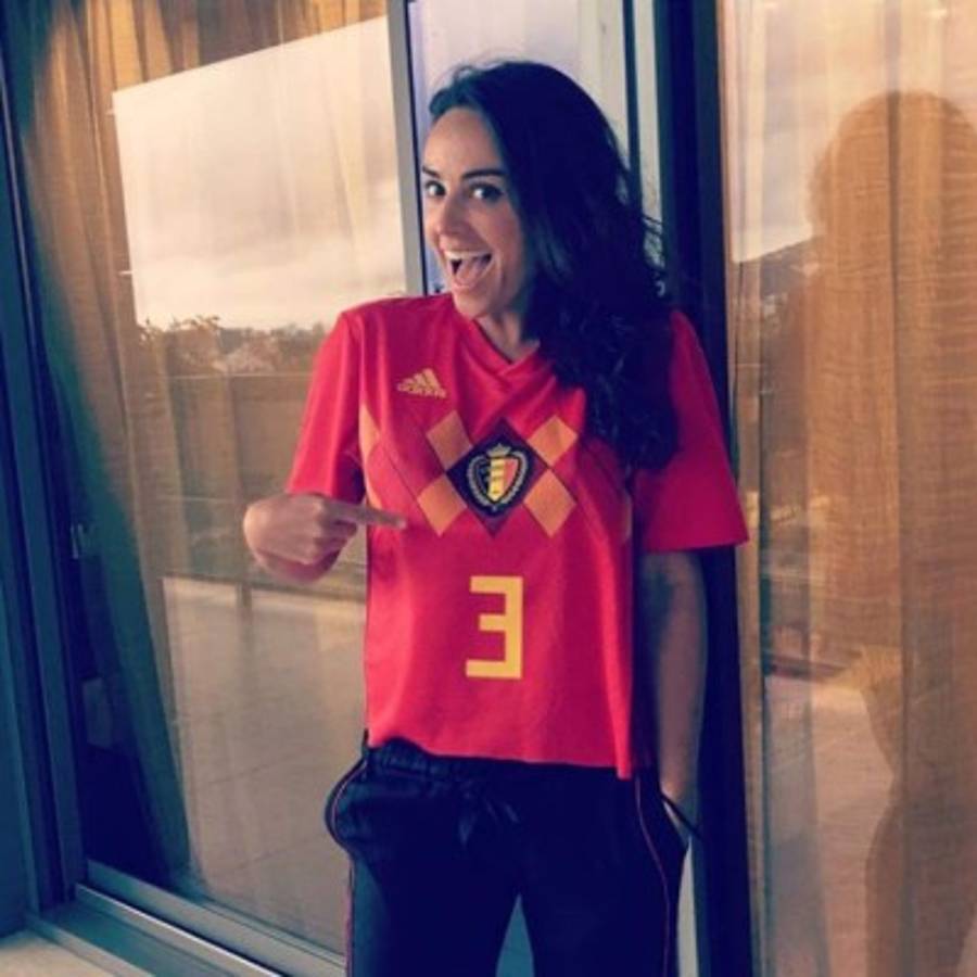 Polly Parsons, la preciosa esposa de Thomas Vermaelen