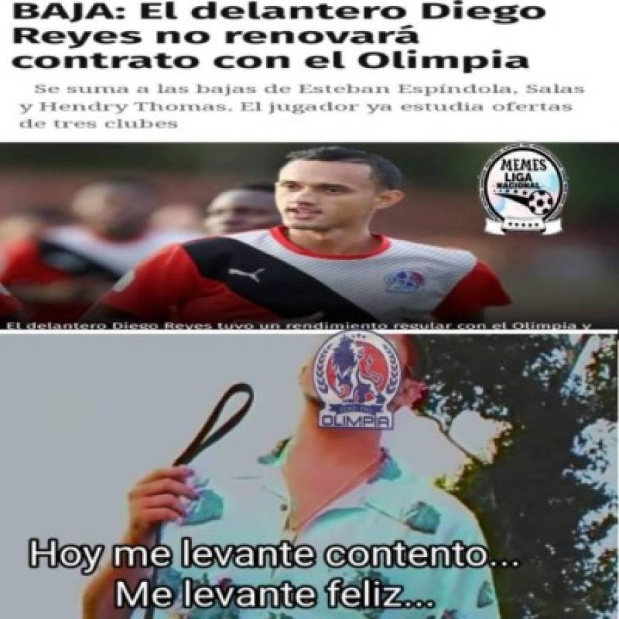 Memes: Despedazan a Motagua y Olimpia por las altas y bajas para el Clausura 2019