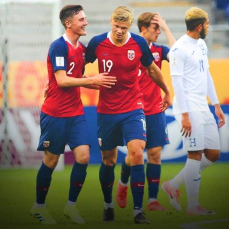 Tristeza y lágrimas: Las dramáticas fotos de los jugadores de Honduras tras goleada ante Noruega