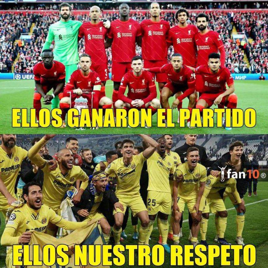 Liverpool se convierte en el primer finalista de la Champions, pero no se salva de los memes