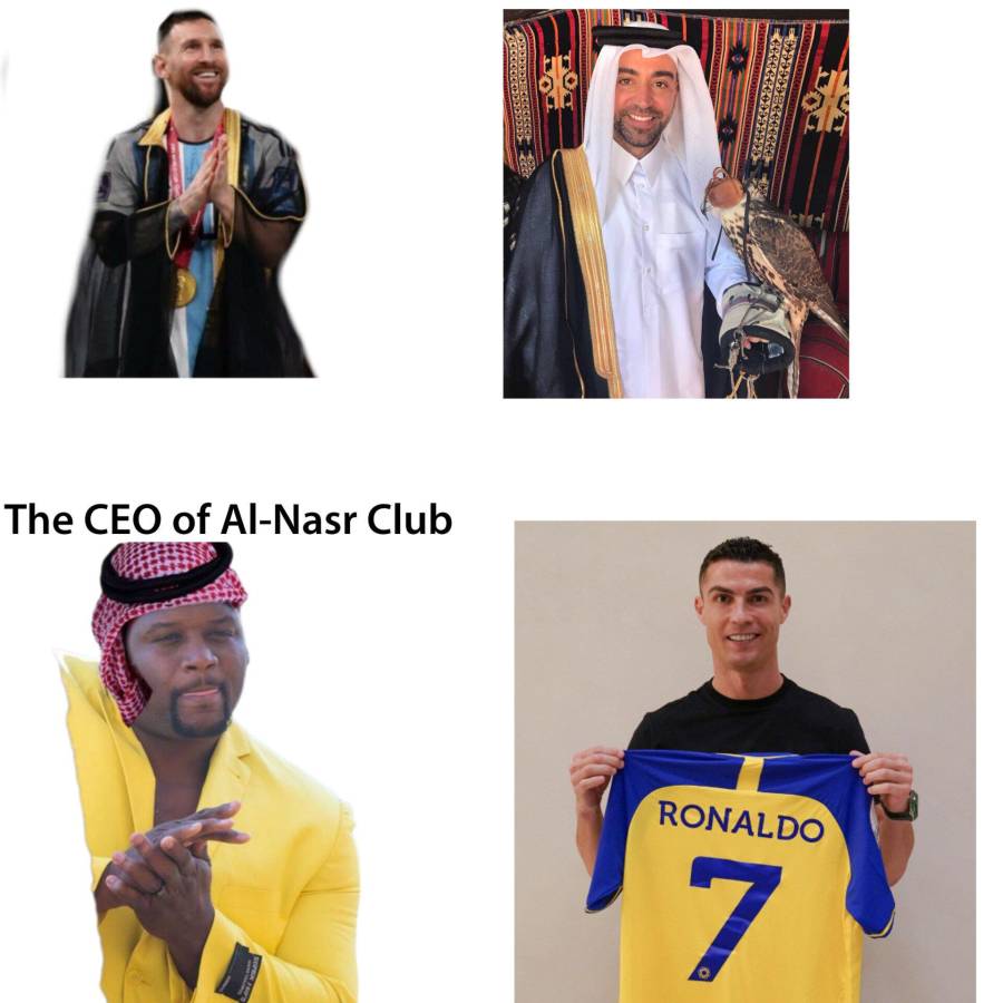 Cristiano Ronaldo fue fichado por el Al Nassr de Arabia Saudita y lo destrozan con memes