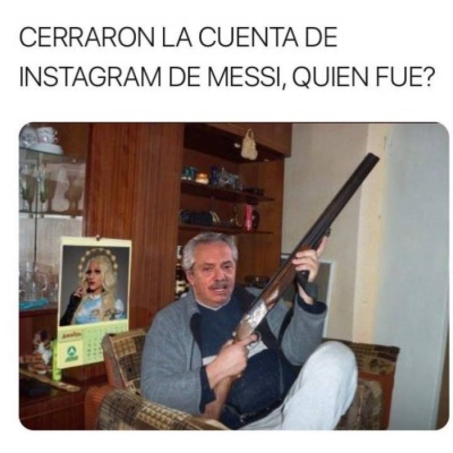 Messi, protagonista de los memes por su nuevo look y por la desaparición de su Instagram