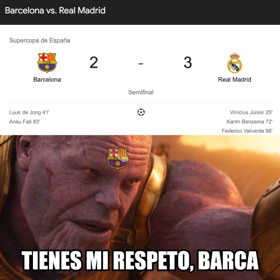 Xavi es humillado: los memes destrozan al Barcelona tras quedar eliminado de la Supercopa por el Real Madrid